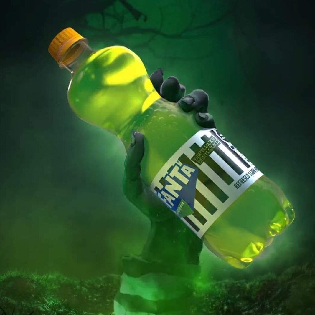 Fanta Manzana Verde
